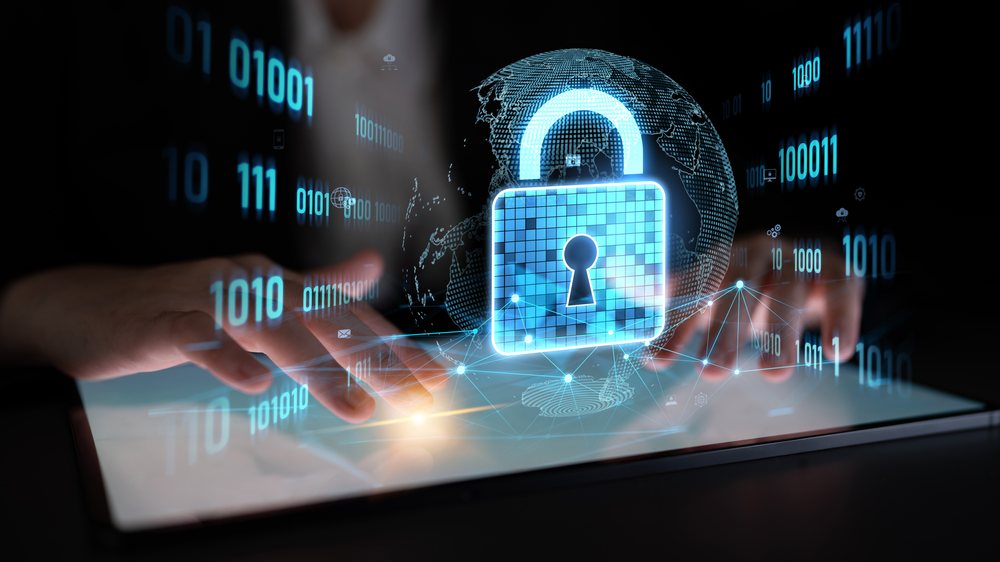 Cyber security concept