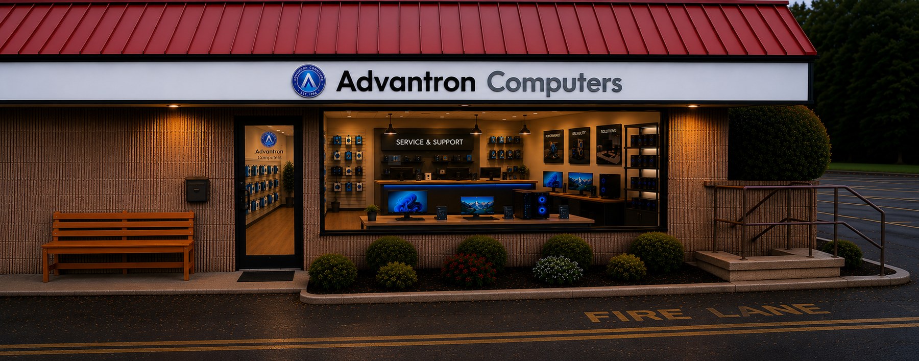 Advantron Computers retail store in Central Nyack
